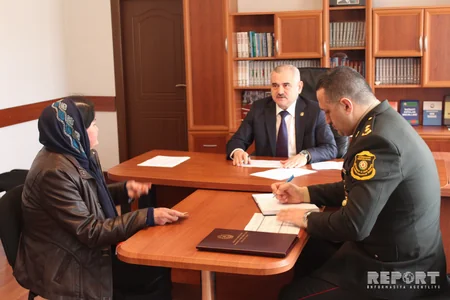 Arzu Rəhimov Sabirabadda vətəndaşları qəbul edib - FOTO - VİDEO