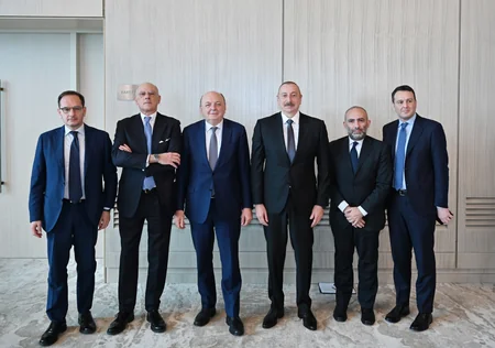 Azərbaycan Prezidenti İtaliyanın ətraf mühit və enerji təhlükəsizliyi nazirini qəbul edib - YENİLƏNİB