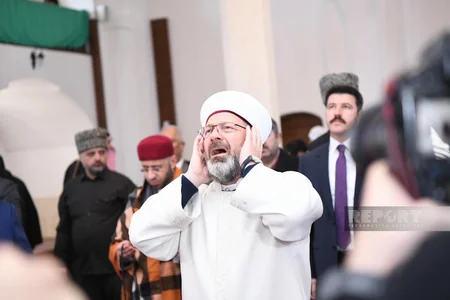 Collective prayer held in Aghdam's Juma Mosque after 31 years