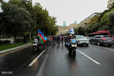 Bakıda “Az avtomobil, çox həyat” şüarı ilə veloyürüş keçirilib - FOTO - VİDEO