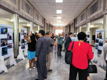 Kubada “Heydər Əliyev 100: Ömürdən Anlar” adlı foto-sərgi keçirilib