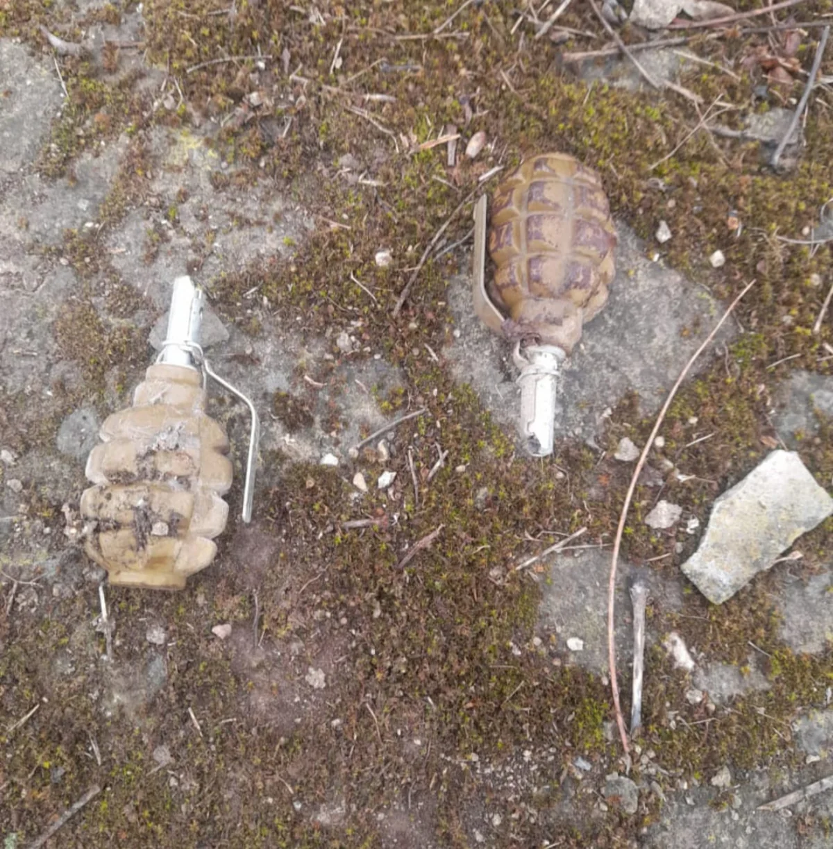  В Лачыне обнаружены ручные гранаты