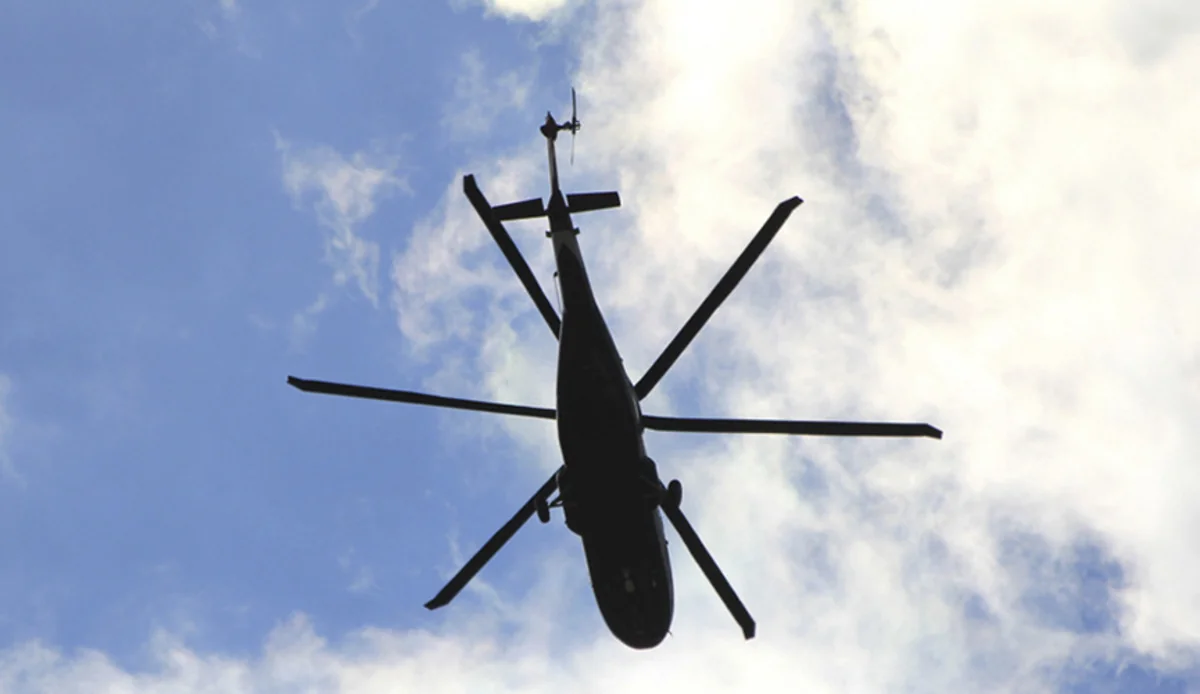 Kolumbiyada yaraqlılar polis helikopterini vurublar, ölən və yaralananlar var