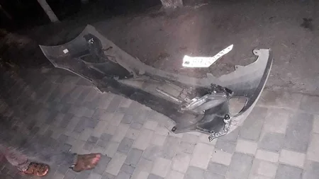 В Кюрдамире легковой автомобиль слетел с моста