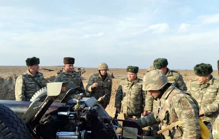 Training-methodological sessions being held in Azerbaijani Army