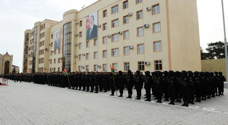 Polis Akademiyasında 2014-2015-ci tədris ilinin buraxılışına həsr olunan mərasim keçirilib