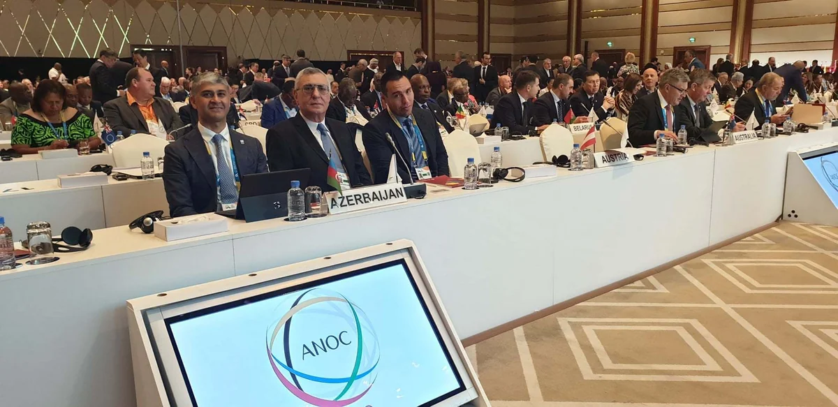 Çingiz Hüseynzadə və Azər Əliyev ANOC-un Baş Assambleyasında iştirak ediblər