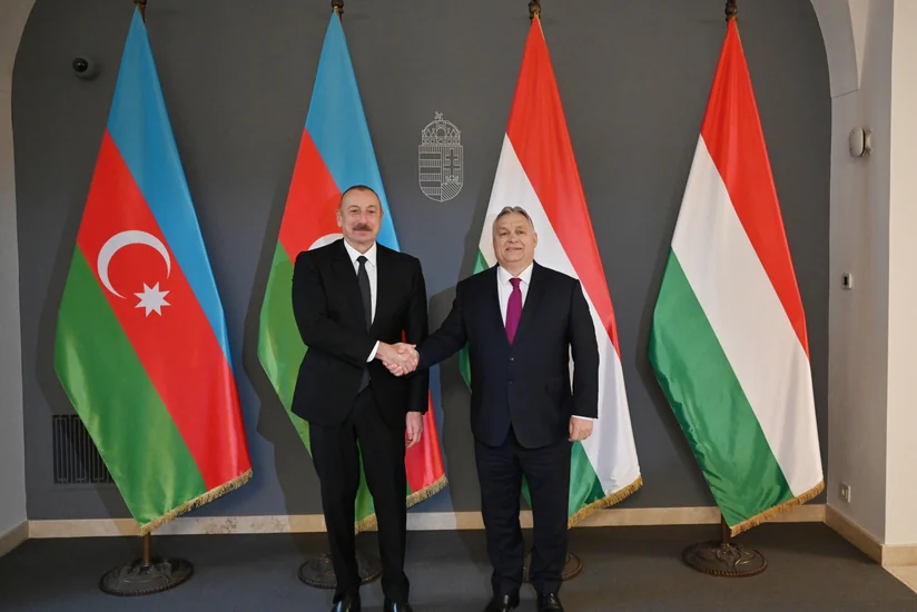 Prezident İlham Əliyevin Macarıstanın Baş naziri ilə məhdud tərkibdə görüşü olub