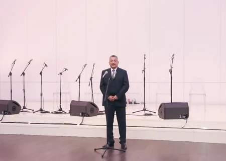 Azərbaycanın Birinci vitse-prezidenti Mehriban Əliyeva məcburi köçkünlərin tədbirində iştirak edib