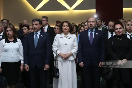 Bakıda Latviya Respublikasının elan olunmasının 105 illiyi qeyd edilib
