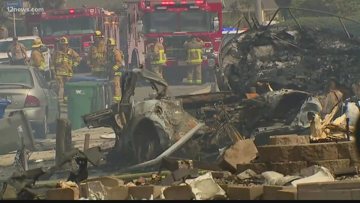ABŞ-da təyyarə yaşayış binasına çırpılıb, ölənlər var