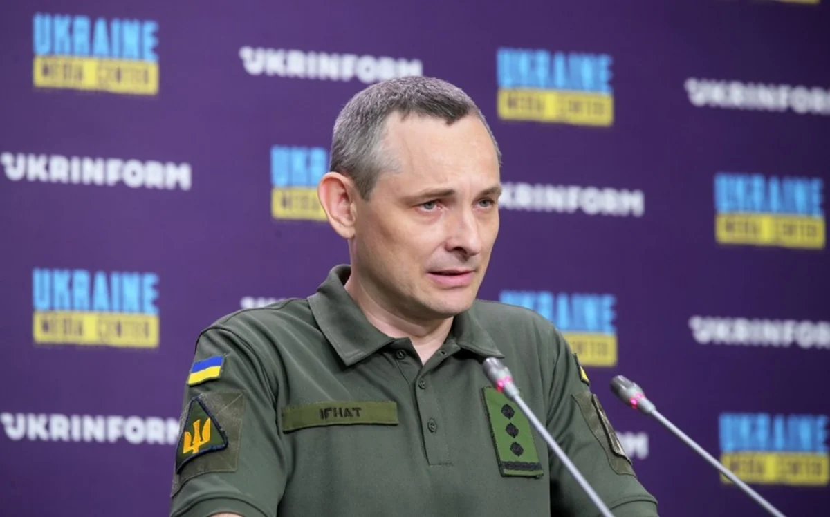 Юрий Игнат: Россия подвергла обстрелу территорию Украины с использованием всех видов ракет