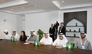 President of Azerbaijan Ilham Aliyev receives UAE Minister of Industry and Advanced Technology in Khankandi
