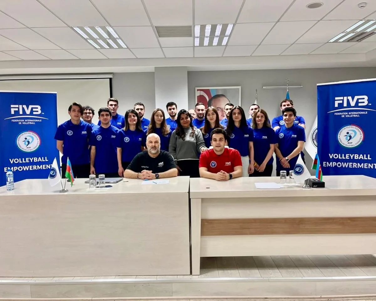 Azərbaycan Voleybol Federasiyası tərəfindən məşqçilər üçün kurs təşkil olunub