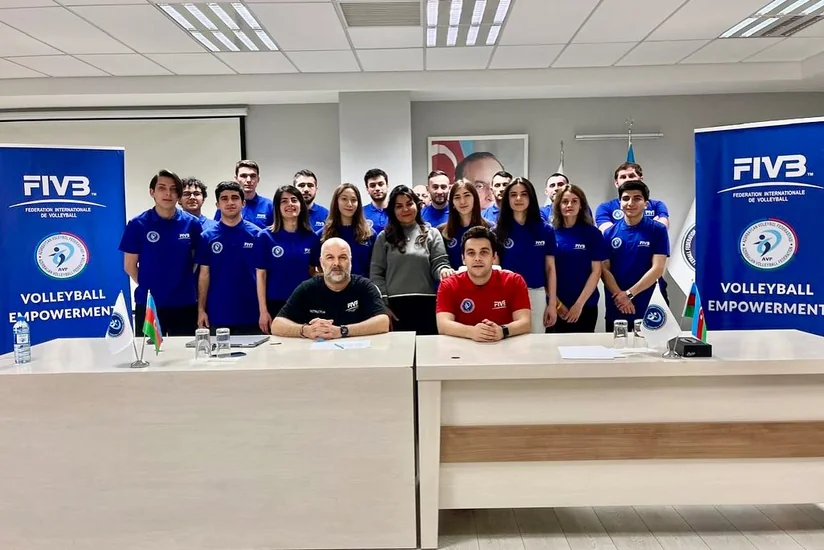 Azərbaycan Voleybol Federasiyası tərəfindən məşqçilər üçün kurs təşkil olunub