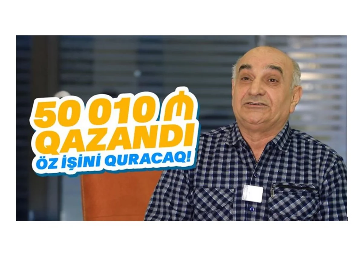 6 rəqəmi ona uğur gətirdi - Lotereyada 50 000 manat qazandı
