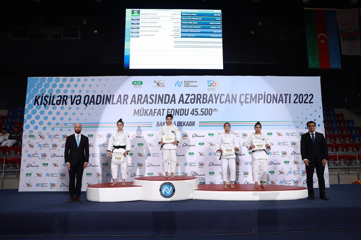 Cüdo üzrə Azərbaycan çempionatında ikinci günün qalibləri müəyyənləşib
