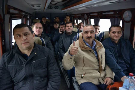 Parlament jurnalistləri Şimal bölgəsində bayraq aksiyası keçiriblər