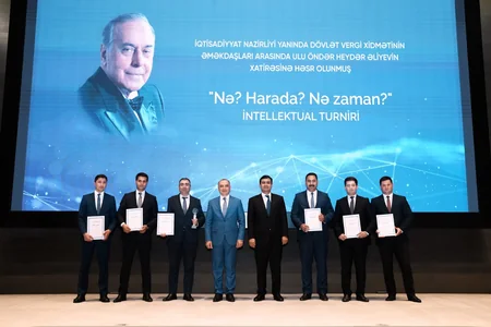Heydər Əliyevin xatirəsinə həsr olunmuş “Nə? Harada? Nə zaman?” oyununun finalı keçirilib