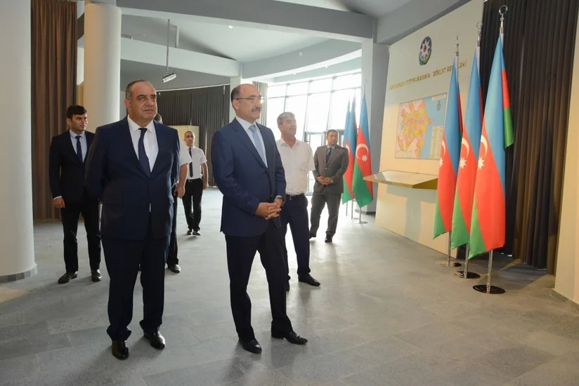 Nazir Qaxda mədəniyyət müəssisələri və tarixi tikililərin vəziyyəti ilə tanış olub