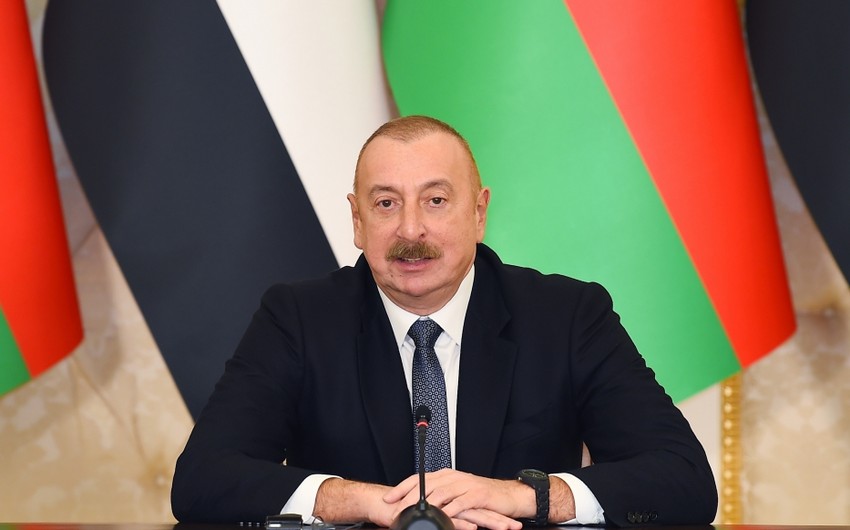 İlham Əliyev: Misir-Azərbaycan əlaqələrinin gələcək inkişafı ilə bağlı fikir ayrılığımız yoxdur