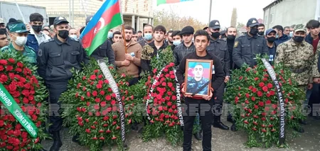 Qubada şəhidin vəsiyyətinə əsasən yeni doğulan oğluna onun adı verildi