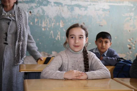 Gürcüstanın dövlət naziri azərbaycanlıların və ermənilərin birgə yaşadığı kəndə baş çəkib