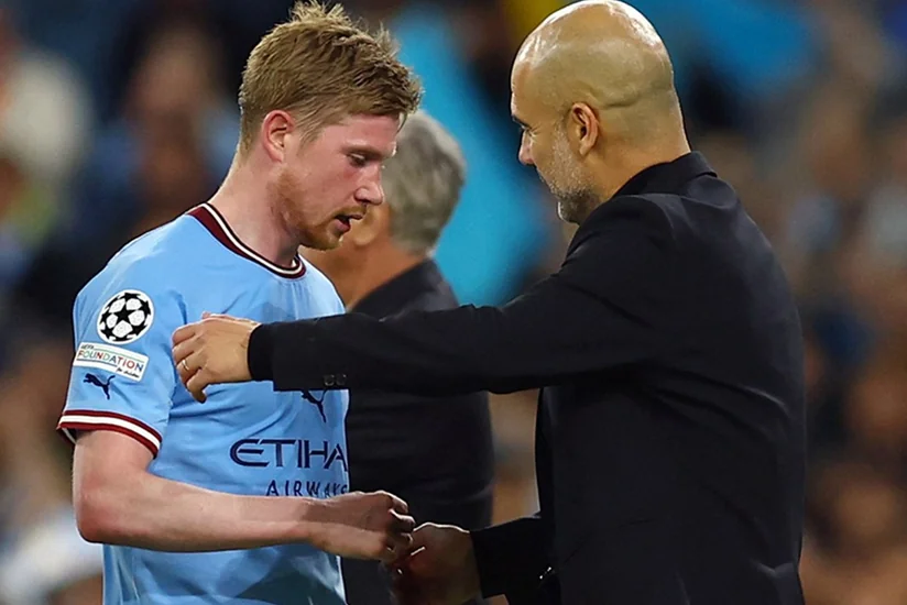 Pep Guardiola sheds light on Kevin De Bruyne shouting at him in win over Real Madrid