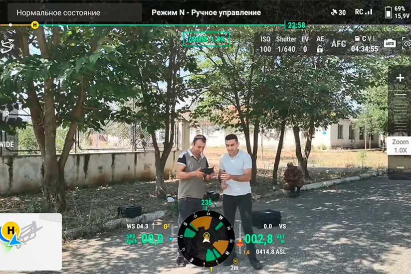 Ermənistanın mülki əhaliyə və hərbçilərə dronlardan keçirdiyi təlimlərin görüntüləri yayılıb