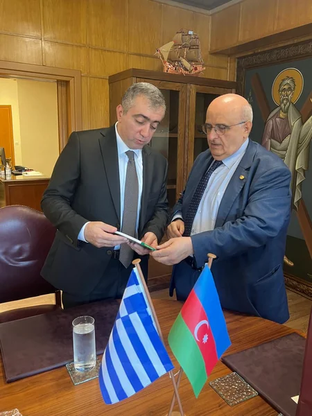 Azərbaycanın Afinadakı səfiri və Patras Universitetinin rektoru əməkdaşlıq imkanlarını nəzərdən keçiriblər