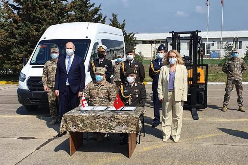 Turkey begins reconstruction of Georgia's Marneuli military airfield