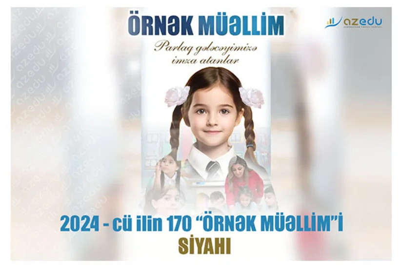 Ötən ilin Örnək Müəllimlərinin siyahısı hazırlanıb