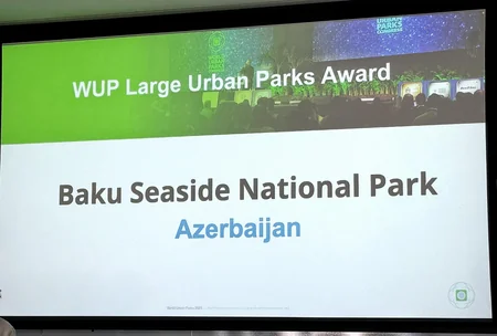 Dənizkənarı Milli Park Niderlandda Ümumdünya Şəhər Parkları mükafatına layiq görülüb