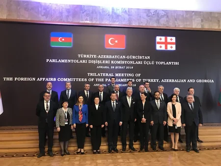 Foreign Affairs Committees of Turkey-Azerbaijan-Georgia Parliaments hold trilateral meeting