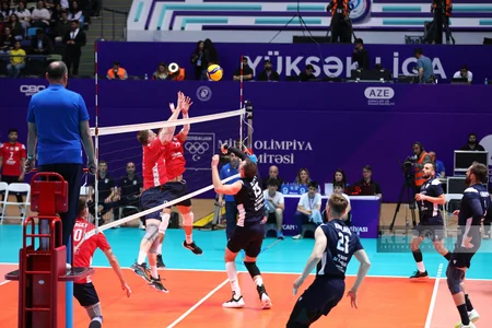Kişi voleybolçular arasında Azərbaycan Yüksək Liqasının qalibi müəyyənləşib