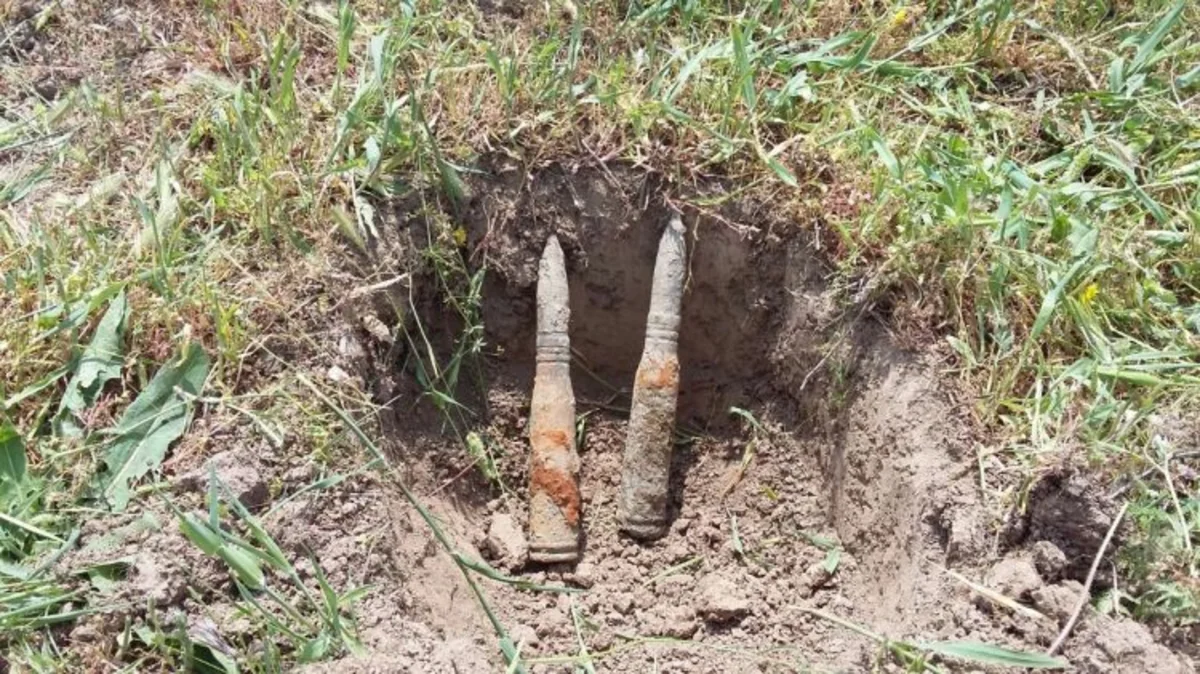 Tərtərdə raket mərmisi tapılıb