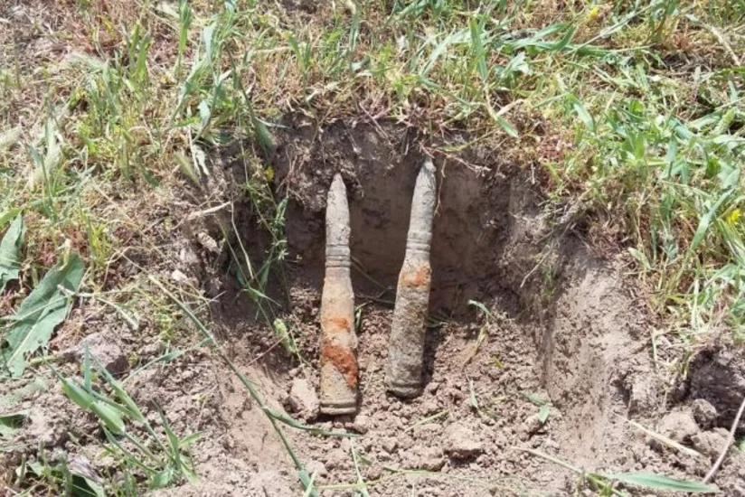 Tərtərdə raket mərmisi tapılıb