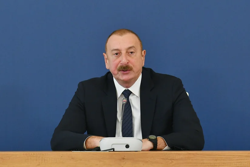 Президент Ильхам Алиев: Шуша никогда не являлась родным городом для армян