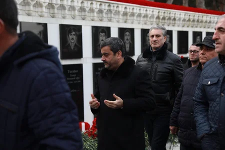 Cüdo ictimaiyyətinin nümayəndələri Şəhidlər xiyabanını ziyarət ediblər