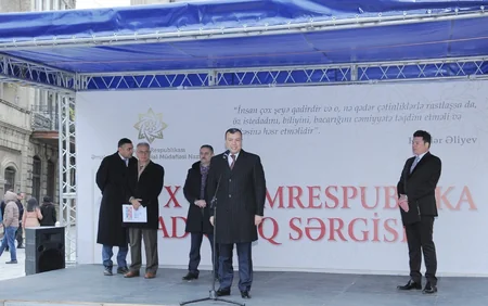 Leyla Əliyeva X Ümumrespublika Yaradıcılıq Sərgi-Yarmarkasının açılışında iştirak edib