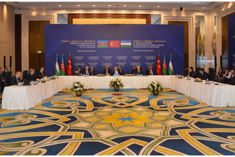 Ankarada Azərbaycan, Türkiyə və Özbəkistan nazirlərinin üçtərəfli görüşü başlayıb