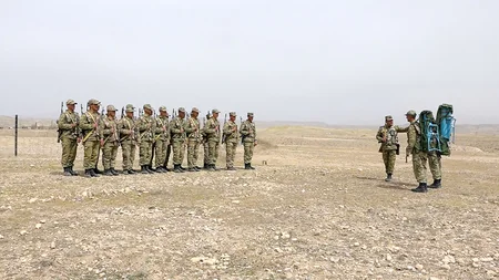 В инженерных частях Отдельной общевойсковой армии проходят занятия