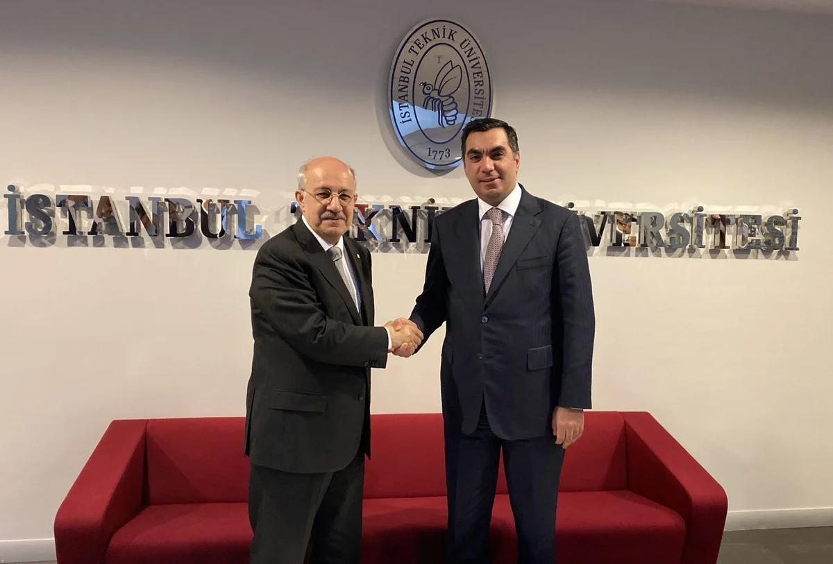 BANM-in rektoru İstanbul Texnik Universitetinin rektoru ilə görüşüb