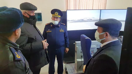 Представители Аппарата омбудсмена посетили воинскую часть ВВС