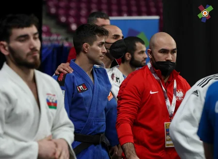 Azərbaycan cüdoçuları Polşada bir günə dörd medal qazanıb