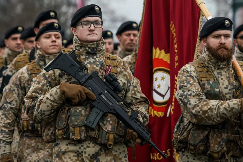 В Латвии начались крупные военные учения с участием подразделений НАТО