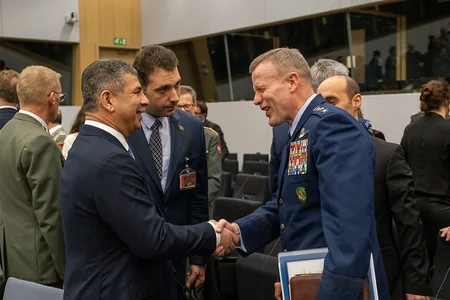 Müdafiə naziri NATO-nun toplantısında iştirak edib - FOTO