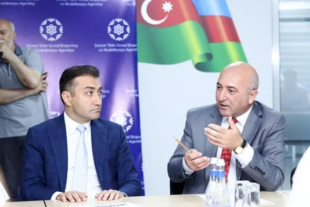 Bir qrup Vətən müharibəsi qazisi ilə növbəti görüş olub