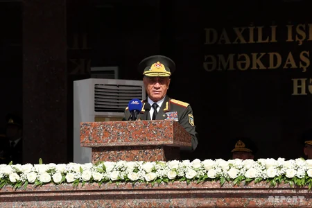 Azərbaycan polisinin 100 illik yubileyi münasibətilə təntənəli mərasim keçirilir
