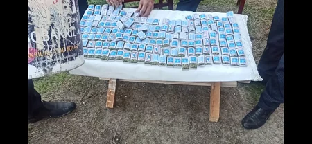 Kürdəmir sakinindən külli miqdarda narkotik götürüldü